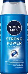 Nivea Men Care Shampoo Strong Power - 
