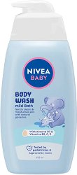 Nivea Baby Mild Bath Body Wash - 