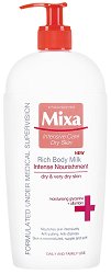 Mixa Intense Nourishment Rich Body Milk - сапун