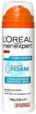 L'Oreal Men Expert Hydra Sensitive Shaving Foam - лосион