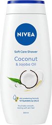 Nivea Coconut & Jojoba Oil Soft Care Shower - 