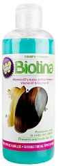 Шампоан против косопад - Biotina - душ гел