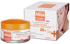 Mixa Extreme Nutrition Oil-based Rich Cream - серум