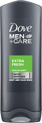 Dove Men+Care Extra Fresh Body & Face Wash -  