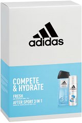 Подаръчен комплект за мъже - Adidas - 