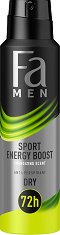 Fa Men Sport Energy Boost Anti-Perspirant - душ гел