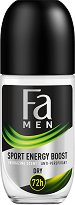 Fa Men Sport Energy Boost Anti-Perspirant Roll-On - душ гел