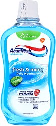 Aquafresh Fresh & Minty Triple Protection Mouthwash - паста за зъби