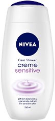 Nivea Creme Sensitive Cream Shower - душ гел