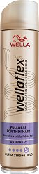 Wellaflex Fullness for Thin Hair Ultra Strong Hold Hairspray - лосион
