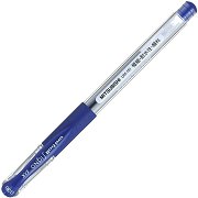 Синя гел химикалка Uni-Ball Deluxe 0.38 mm