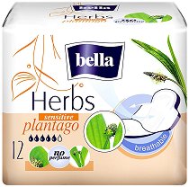 Bella Herbs Sensitive Plantago - дамски превръзки