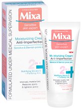 Mixa Moisturizing Cream Anti-Imperfections 2 in 1 - продукт