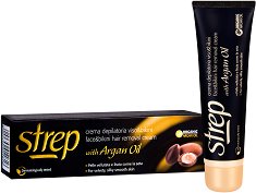 Strep Face & Bikini Hair Removal Cream Argan Oil - продукт