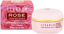 Leganza Rose Intensively Hydrating Day Cream with Rose Oil - 