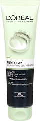 L'Oreal Pure Clay Illuminating Cleansing Gel - пудра