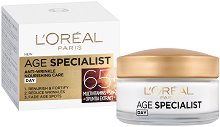 L'Oreal Paris Age Specialist 65+ Day Cream SPF 20 - несесер