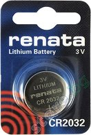 Бутонна батерия CR2032 - 