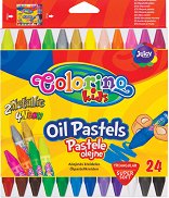 Двустранни маслени пастели Colorino Kids
