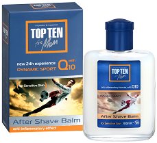 Top Ten Dynamic Sport Q10 After Shave Balm - продукт