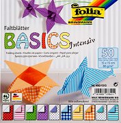 Хартии за оригами Folia Bringmann - Intensiv
