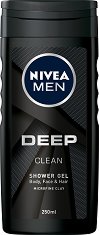 Nivea Men Deep Clean Shower Gel - маска
