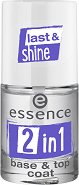Essence Last & Shine 2 in 1 Base & Top Coat - 