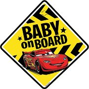 Табела с надпис Бебе в колата МакКуин - Seven Polska - гърне