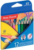 Къси цветни моливи