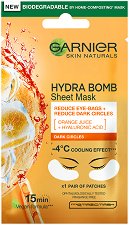 Garnier Hydra Bomb Eye Sheet Mask - сапун