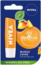 Nivea Mango Shine Lip Balm - маска