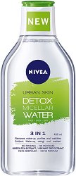 Nivea Urban Skin Detox Micellar Water 3 in 1 - крем