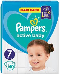 Пелени Pampers Active Baby 7 - продукт