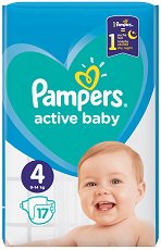 Пелени Pampers Active Baby 4 - 