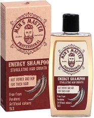 Men's Master Professional Energy Shampoo - шампоан