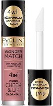 Eveline Wonder Match Cheek and Lip 4 in 1 -   