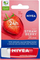 Nivea Strawberry Shine Lip Balm - шампоан