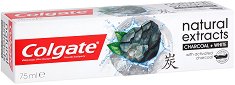 Colgate Natural Extracts Charcoal + White - мокри кърпички