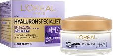 L'Oreal Hyaluron Specialist Day Cream SPF 20 - маска