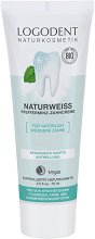 Logodent Natural White Peppermint Toothpaste -   