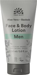 Urtekram Men Aloe Vera Baobab Face & Body Lotion - лосион