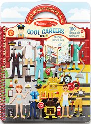  -       Cool Gareers - Puffy Sticker Activity Book - 