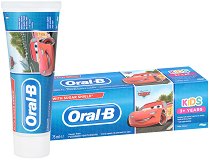 Oral-B Kids 3+ Cars Fluoride Toothpaste -   