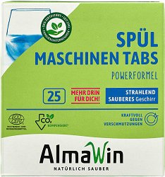 Натурални почистващи таблетки за съдомиялна - AlmaWin - 