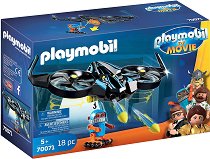 Детски конструктор - Playmobil Роботитрон с дрон - 
