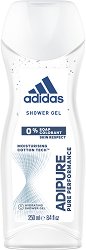 Adidas Women Adipure Hydrating Shower Gel - мокри кърпички