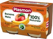 Пюре от банани и ябълки Plasmon - продукт