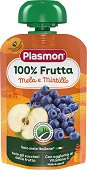Плодова закуска с ябълки и боровинки Plasmon - продукт