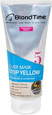 Blond Time 5 Silver Mask Stop Yellow - 