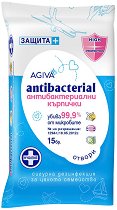 Антибактериални мокри кърпички Agiva Hygiene+ - сапун